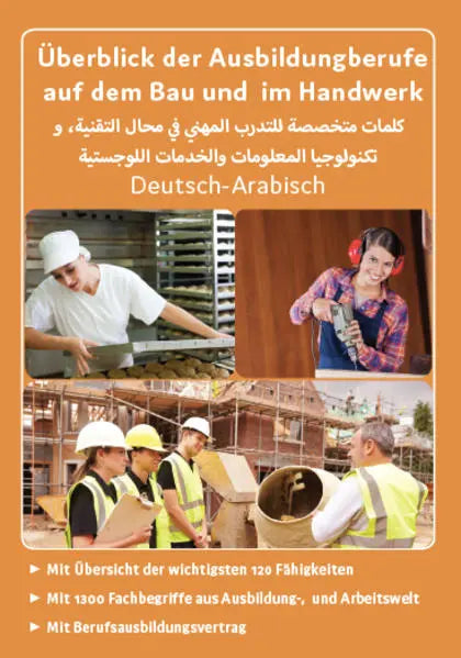 Interkultura Überblick der Ausbildungsberufe auf dem Bau und im Handwerk Deutsch-Arabisch