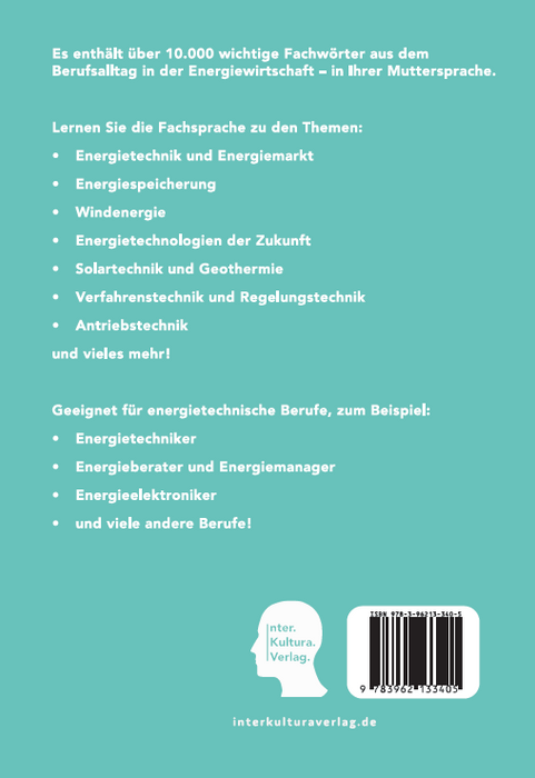 Interkultura Praxiswörterbuch Energietechnologie Deutsch-Arabisch