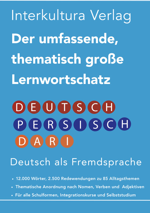 Interkultura Umfassender thematischer Großlernwortschatz - Deutsch-Dari