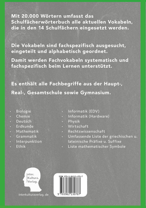 Interkultura Schülerwörterbuch Deutsch-Kurmanci