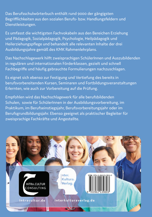 Interkultura Berufsschulwörterbuch für soziale Ausbildungsberufe und Dienstleistungen Deutsch-Persisch