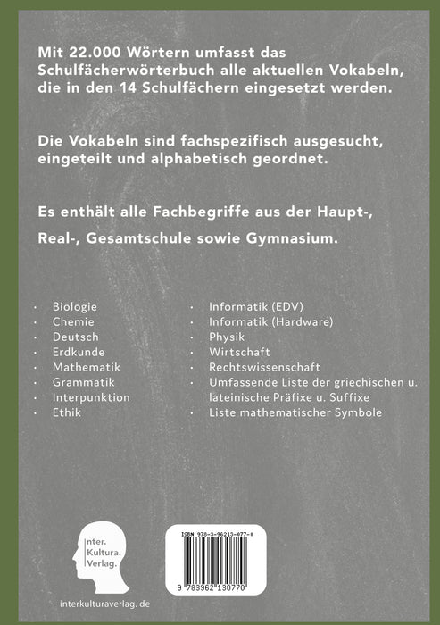 Interkultura Schülerwörterbuch Deutsch-Sorani