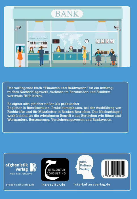 Backcover: Buchcover: Interkultura Studienwörterbuch für Finanzen und Bankwesen Deutsch-Arabisch - Eine Ansammlung des Vokabulars im Bereich Finanzen und Bankwesen auf Deutsch und Arabisch