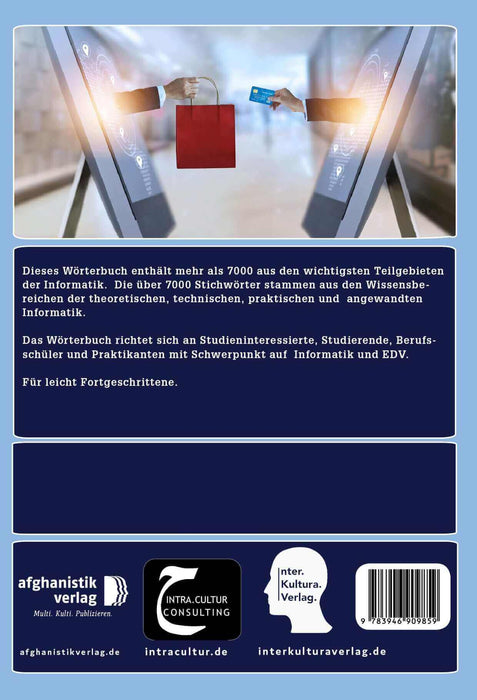 Backcover: Buchcover: Interkultura Studienwörterbuch für Informatik Deutsch-Arabisch - Eine Ansammlung des Vokabulars im Bereich Informatik auf Deutsch und Arabisch