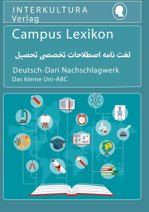  Frontcover: Interkultura Mini-Campus Lexikon Deutsch-Dari - Eine kleine Ansammlung an Vokabulars auf Deutsch und Dari