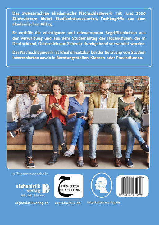 Backcover: Buchcover: Interkultura Akademisches Wörterbuch Deutsch-Kurmanci - Eine Ansammlung an akademischen Wortschatzes auf Deutsch und Kurmanci