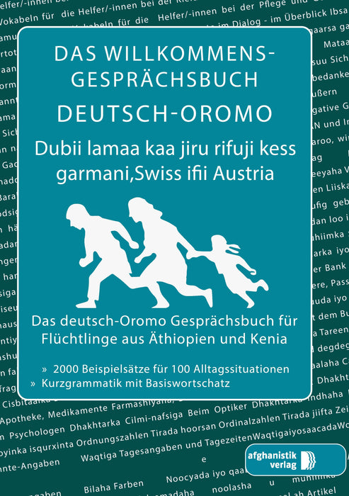  Frontcover: Das Willkommens- Gesprächsbuch Deutsch-Oromo - Ein Leitfaden für die ersten Schritte des Gesprächsaufbaus auf Deutsch und Oromo